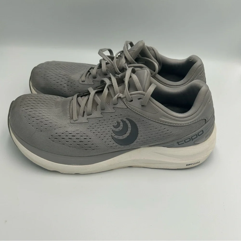 Topo Athletic Phantom 3 Road Running Shoe Sneaker Grey Size 9.5 Men’s